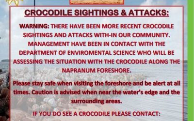 PUBLIC NOTICE – Crocodile Sightings and Attacks Warning