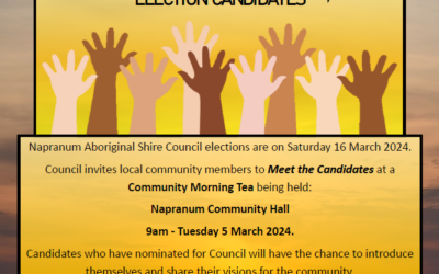 Public Notice –  Meet the Candidates – Napranum Community
